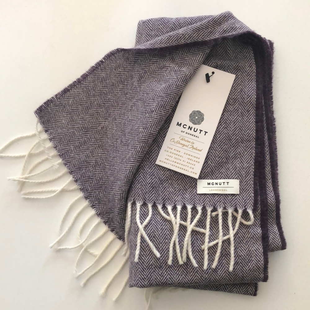 Authentic Irish Lambswool Scarf 🧣